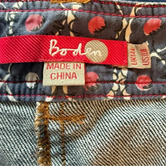 Boden Women's Indigo Denim Pencil Skirt, Size 10, Offers Welcome - Picture 6 of 8